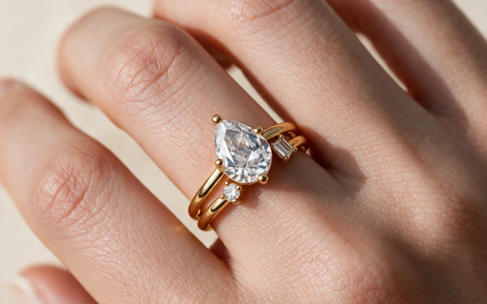 Brilliani moissanite jewellery in 925 silver