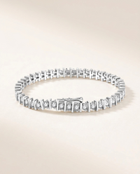 Moissanite Tennis Chain Bracelet