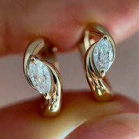 Round-Cut Moissanite Stud Earrings – 0.76ct each